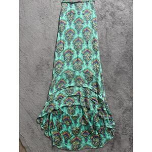 ONeill Swimsuit Cover Up Dress Womens XS Boho Sleeveless Open Back Blue